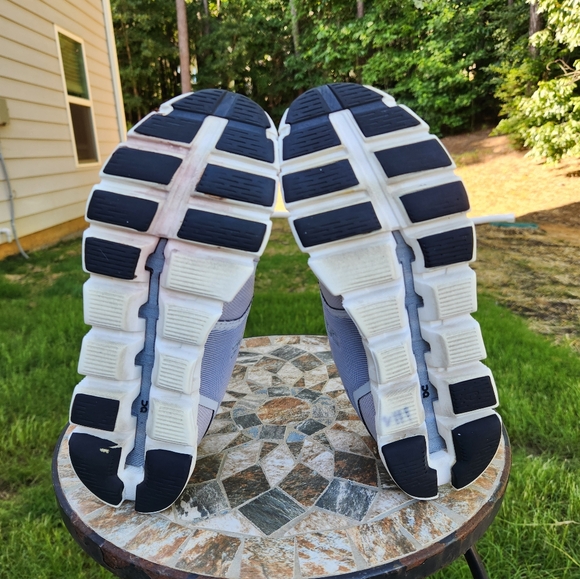 On Cloud Cloud 5 59.98837 Grey Glacier Running Shoes Sneakers Women's Size 7 - Picture 7 of 10